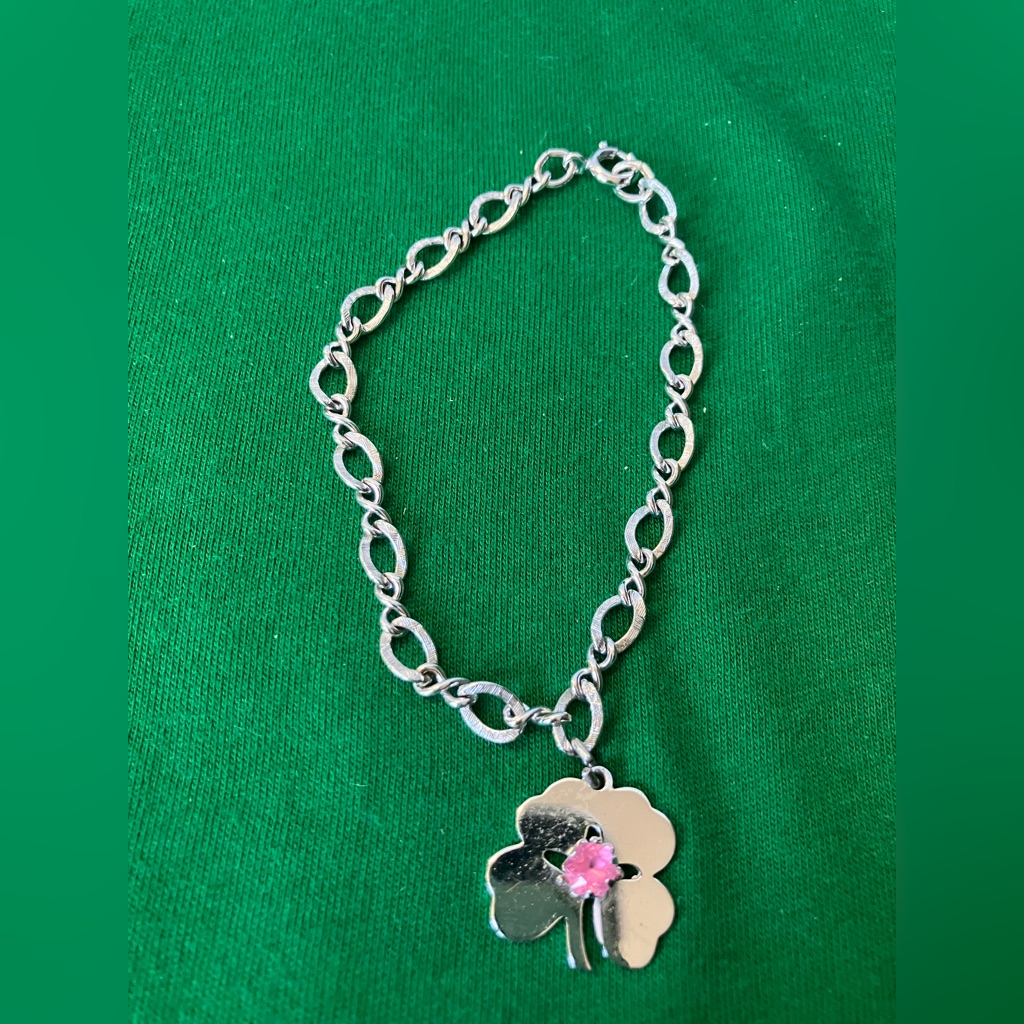 Sterling Silver 925 Vintage Charm Bracelet. Bracelet Approx 7”